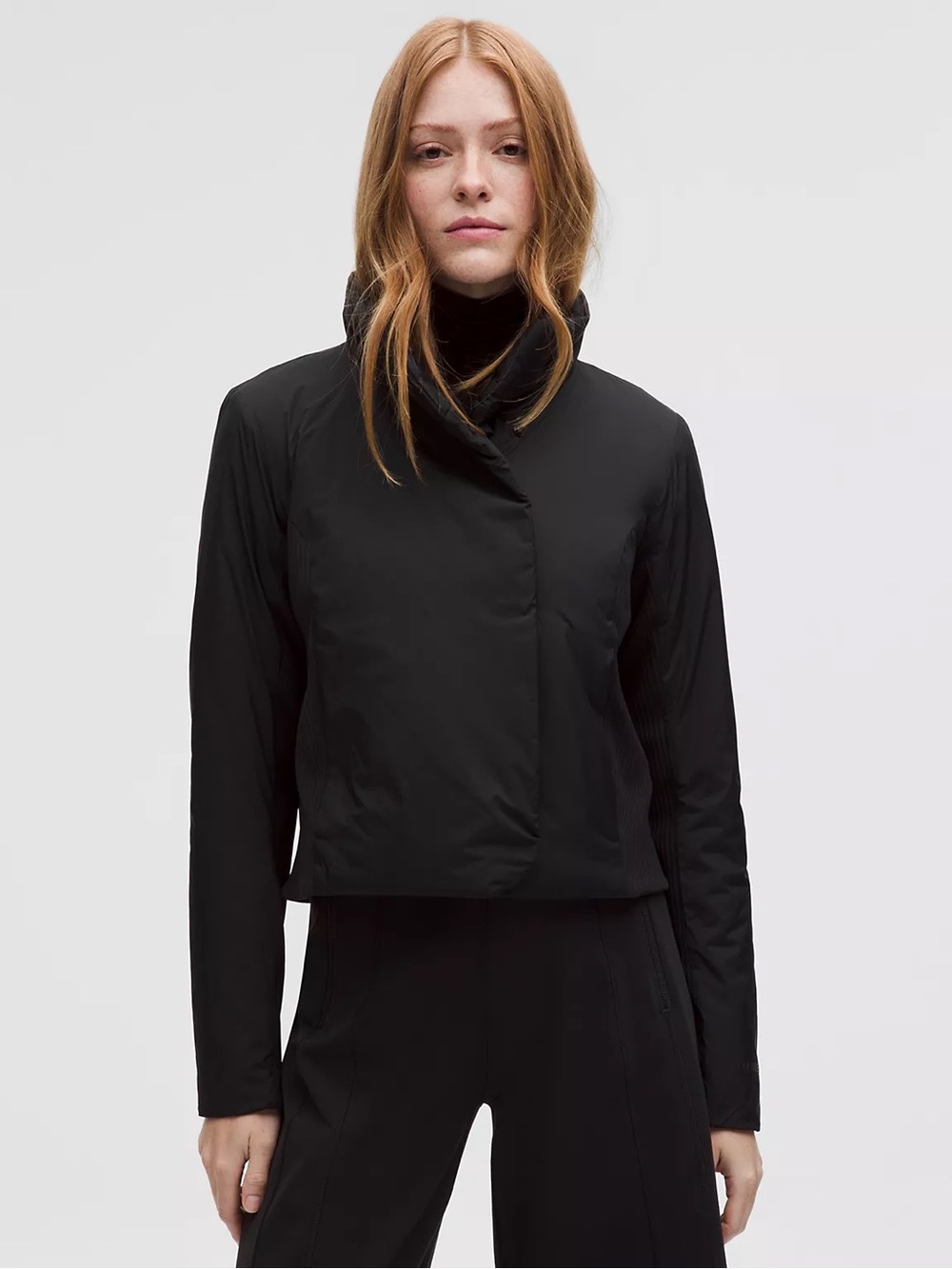 Brand new Black lululemon sleek city lightweight Puffer Jacket size 6